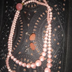 1950s Lucite Pearls Double strand.